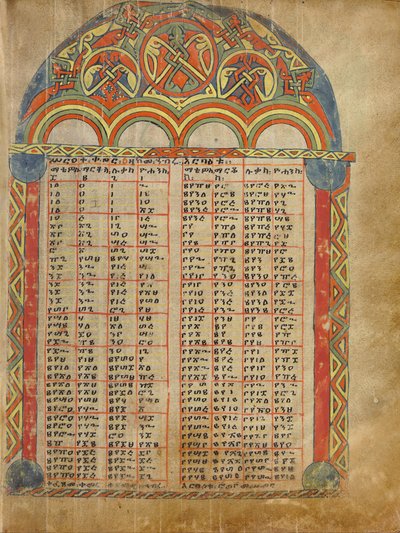 Canon Table Page by Unbekannt Unbekannt
